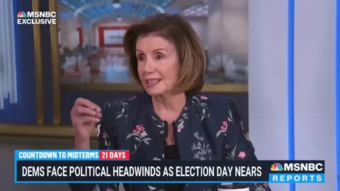 Speaker Nancy Pelosi: ‘Our Democracy Is At Stake’ In The 2022 Midterms