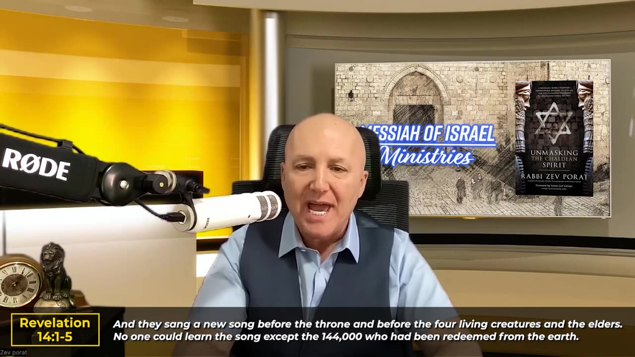 EXPLOSIVE! Get Ready To Be Shocked: 144 Thousand - Messianic Rabbi Zev Porat Preaches