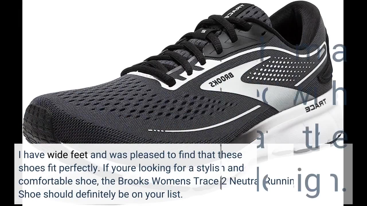 Customer Feedback: Brooks Women’s Trace 2 Neutral Running Shoe