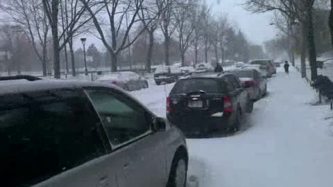 The spring storm hits the roads of Quebec MARCH 30, 2014