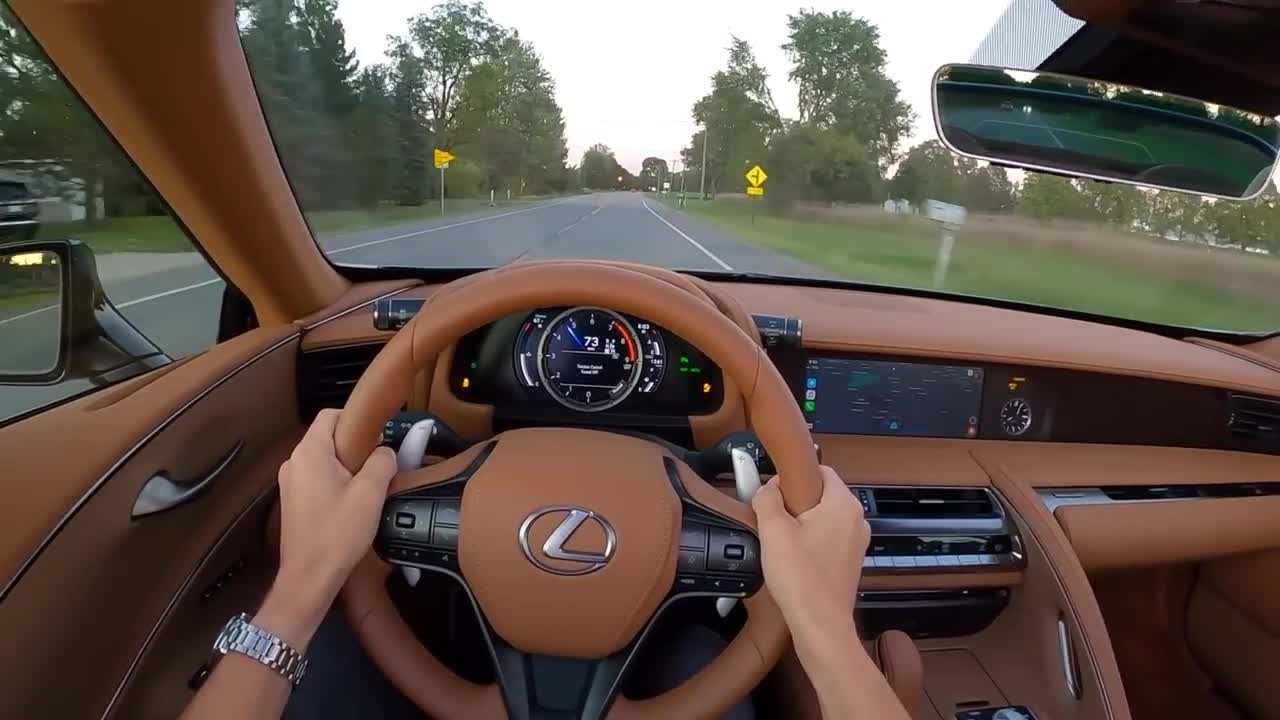 2021 Lexus LC 500 Convertible - POV Driving Impressions