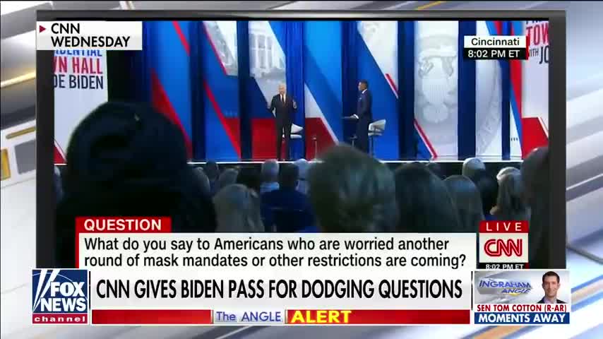 Ingraham- CNN's 'tiny' Biden town hall was a sad 'exercise of fawning and futility'