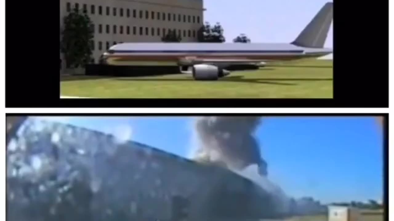 Missile Hits Pentagon On 9/11