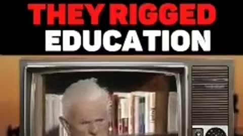 How education was rigged