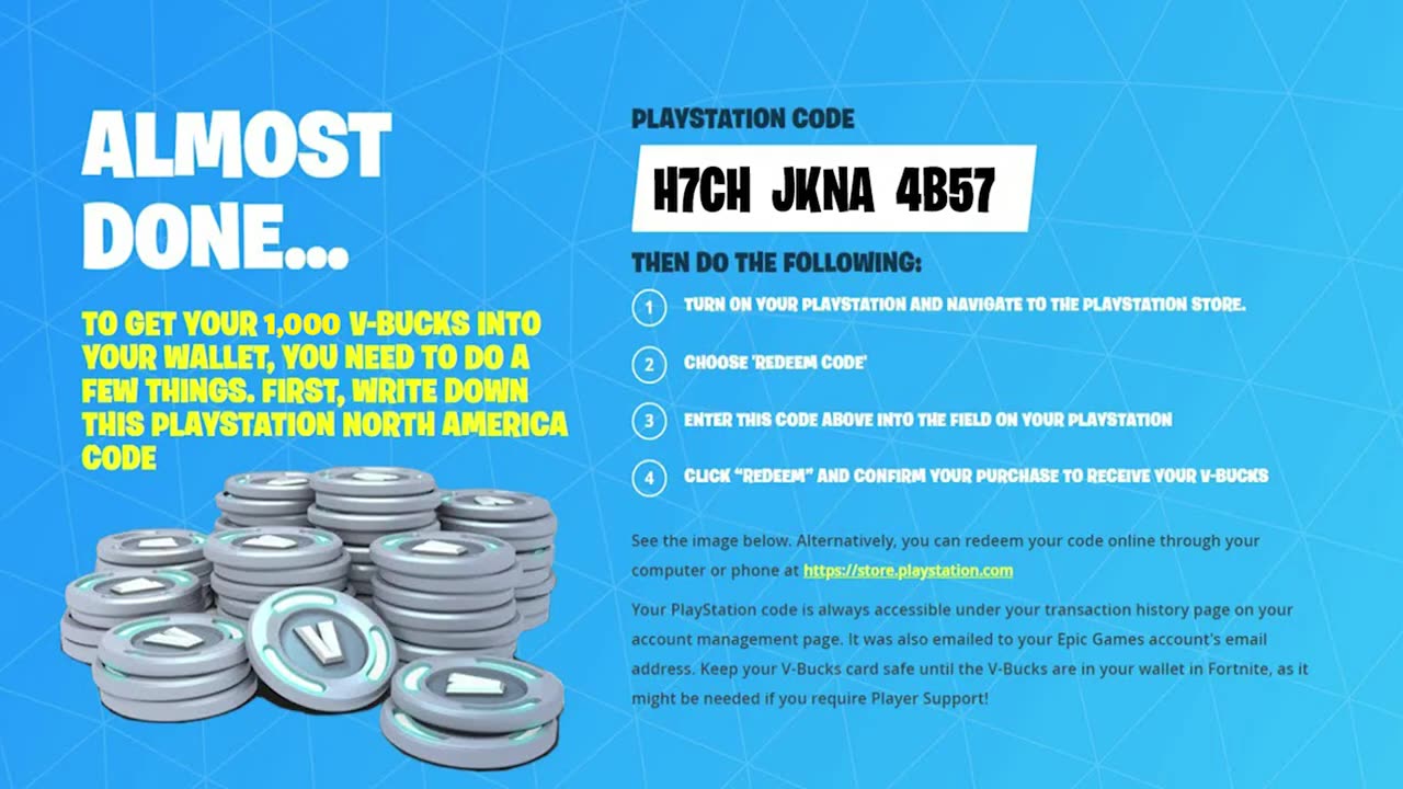 Get Your 5000 V-Bucks in Fortnite!