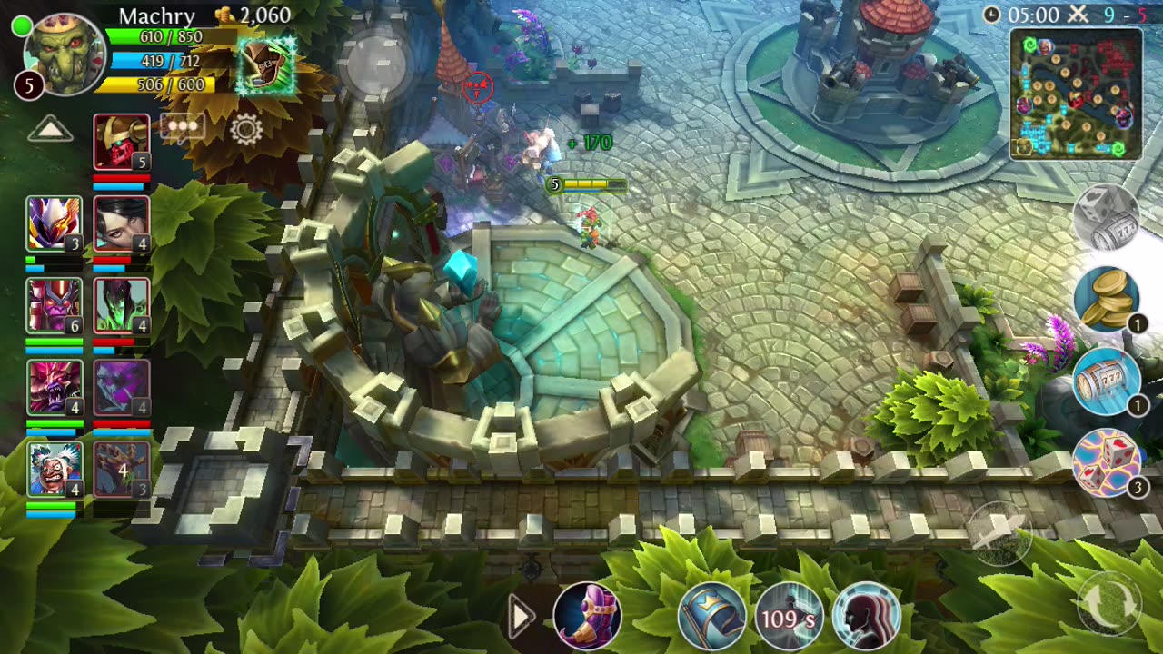 Heroes of order and chaos bot 5v5 Machry