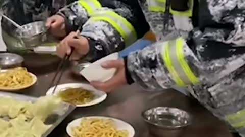 Salute, Chinese firefighters