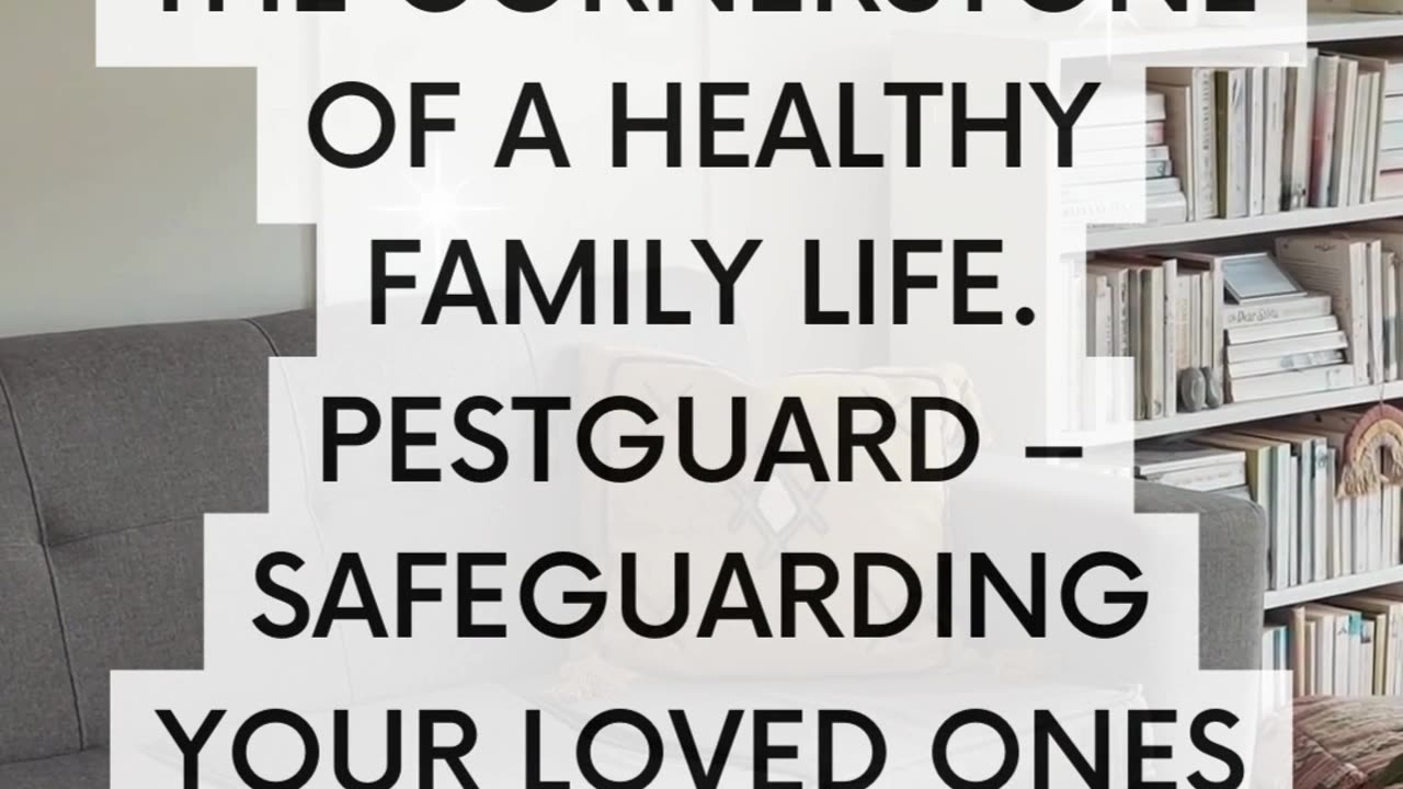 A pest-free home is the cornerstone of a healthy family tree 🏡