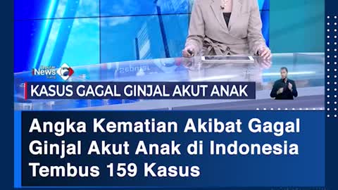 Death toll from acute child failure in the indonesibus 159 cases