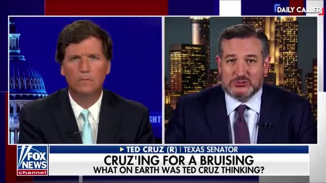 HEATED: Tucker Carlson Challenges Ted Cruz On Calling January 6th A 'Violent Terrorist Attack'