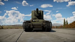 War Thunder: KV 2 Gameplay