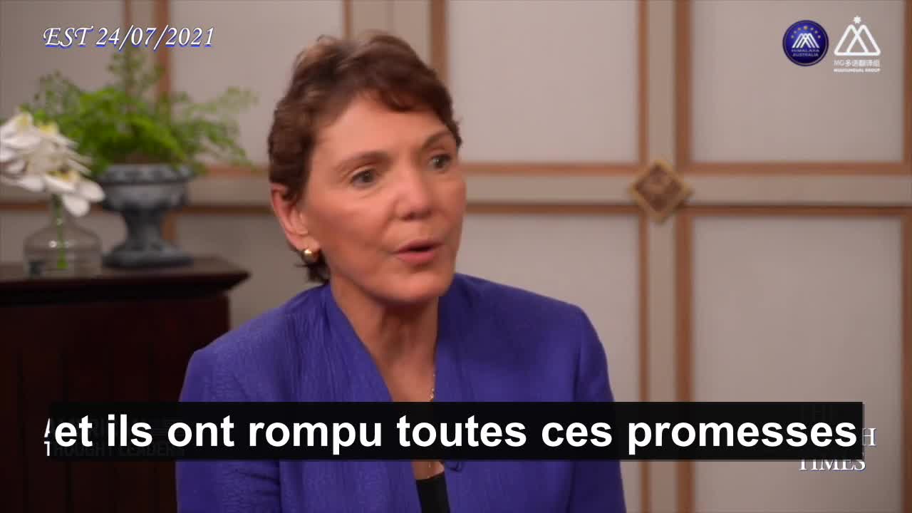 Jeux Olympiques de Pékin en 2022 ressemble aux Jeux en 1936 dans l'Allemagne nazie