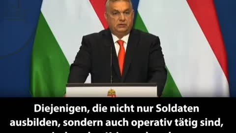Orban spricht es ist " Krieg "