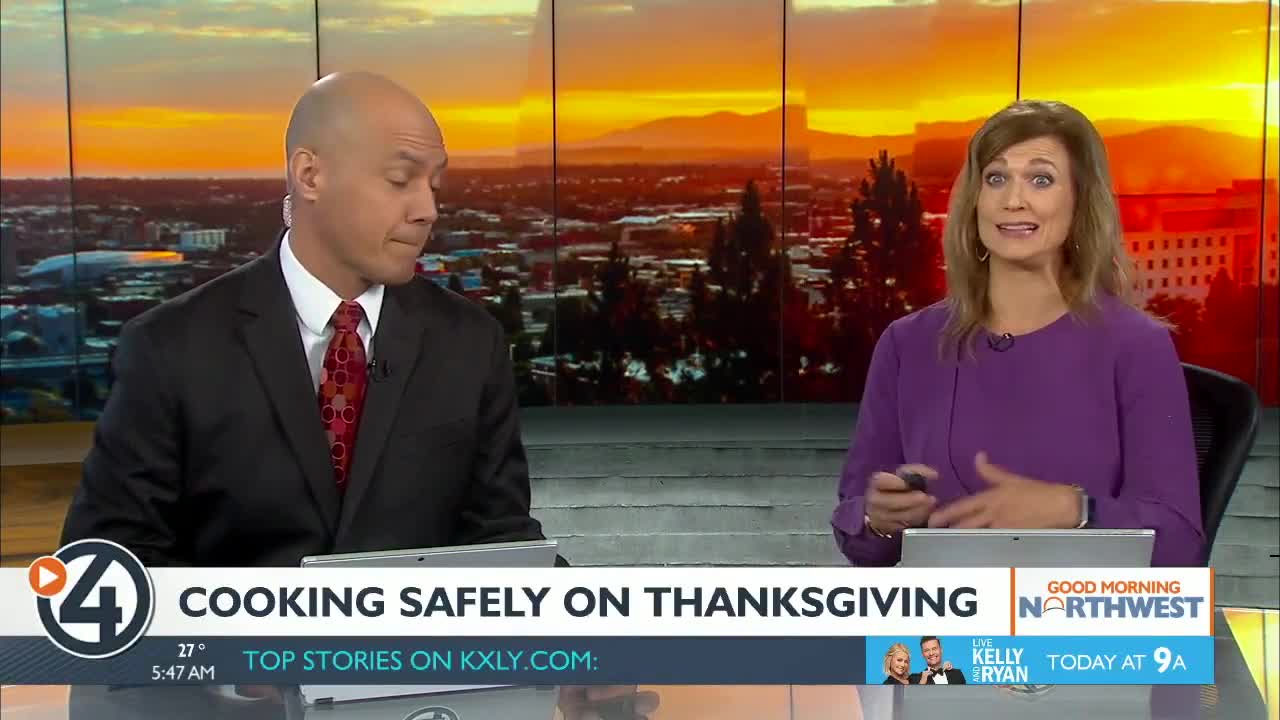 Learning how to cook safely for Thanksgiving