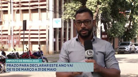 PRAZO DE DECLARAÇÃO IMPOSTO DE RENDA