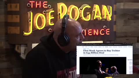 JOE ROGAN REACTS TO ELON MUSK BUYING TWITTER