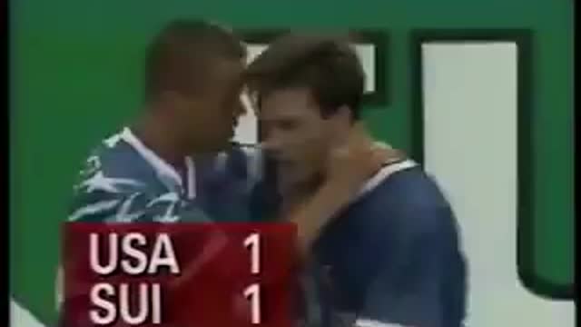 Eric Wynalda's brilliant free kick against Switzerland in 1994