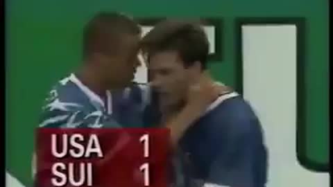 Eric Wynalda's brilliant free kick against Switzerland in 1994