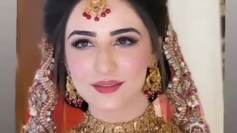 Ushna Shah Bridal Look