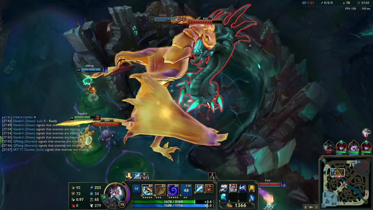 Sylas + Cho R + Cho R + Lulu R