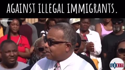 USA Chicago Blacks speaking out against illegal immigrants!