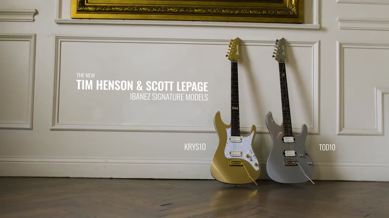 Tim Henson & Scottie LePage Signature Ibanez Guitars