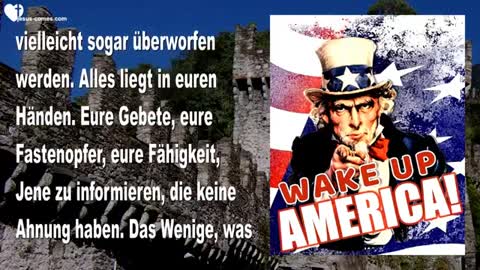 Verteidigt die Wahrheit, enthüllt die Lügen & Steht hinter Präsident Trump ❤️ Liebesbrief von Jesus