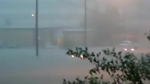 Scooter Defies Flood