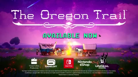 Nes switch Oregan trail trailer.