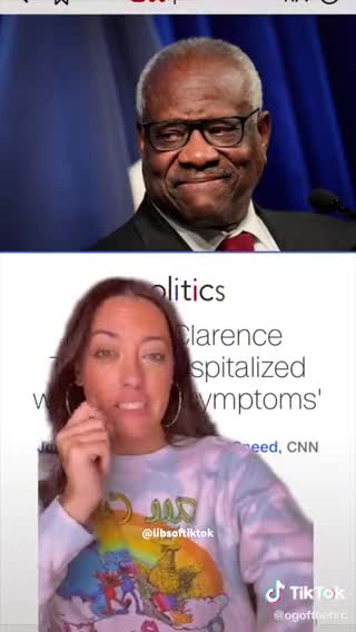 The "Tolerant Left" Responds to Clarence Thomas Hospitalization News