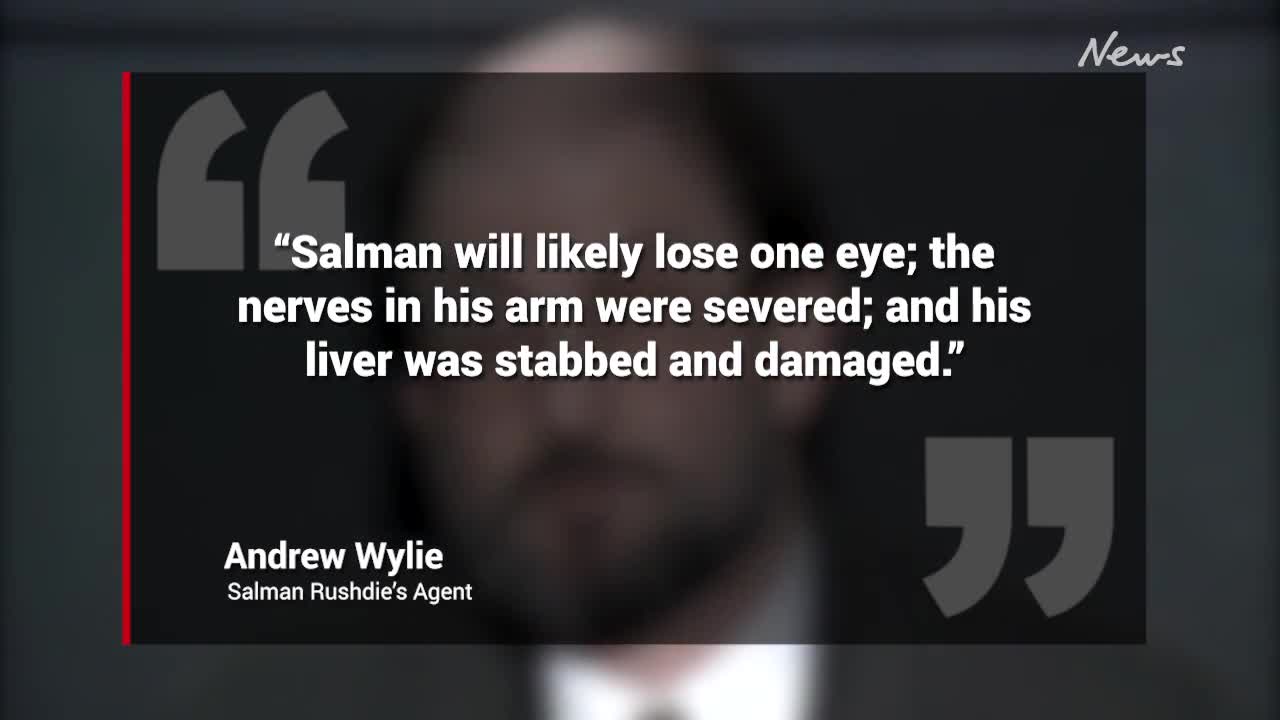 Author Salman Rushdie will ‘likely’ lose an eye after being stabbed in New York