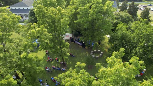 Bluegrass On The Green. The Hudson Manor. Louisburg, NC. July 2021.