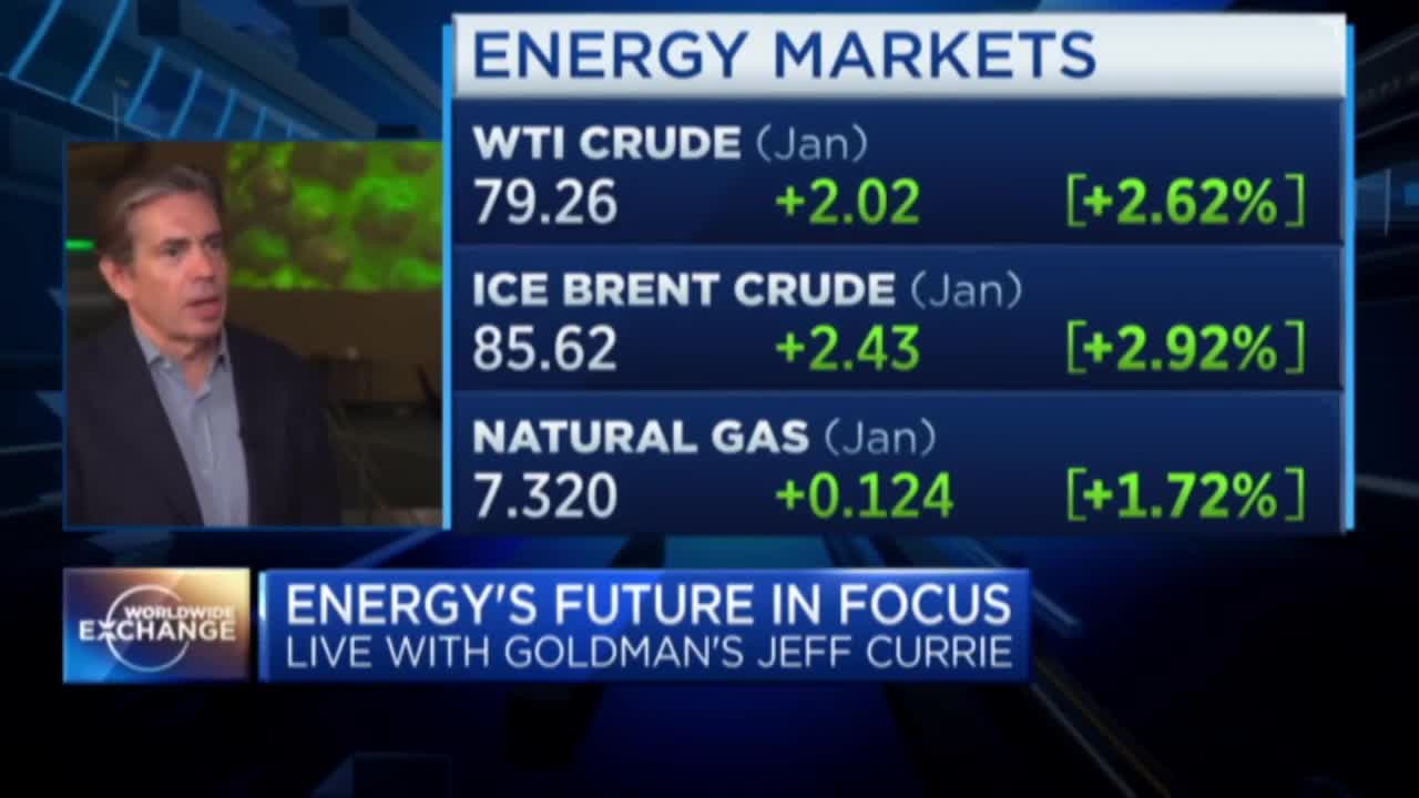 Goldman Sachs' Jeff Currie says OPEC+ highly likely to impose oil output cut