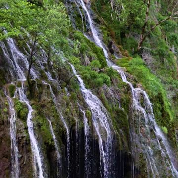 Waterfalls in the Mountain