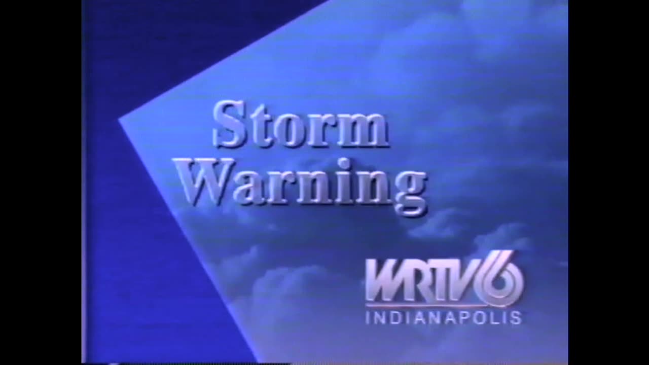 May 15, 1990 - WRTV Storm Bulletin Interrupts 'thirtysomething'