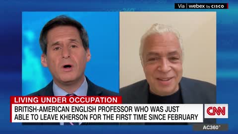 English professor describes living in Kherson under Russian occupation