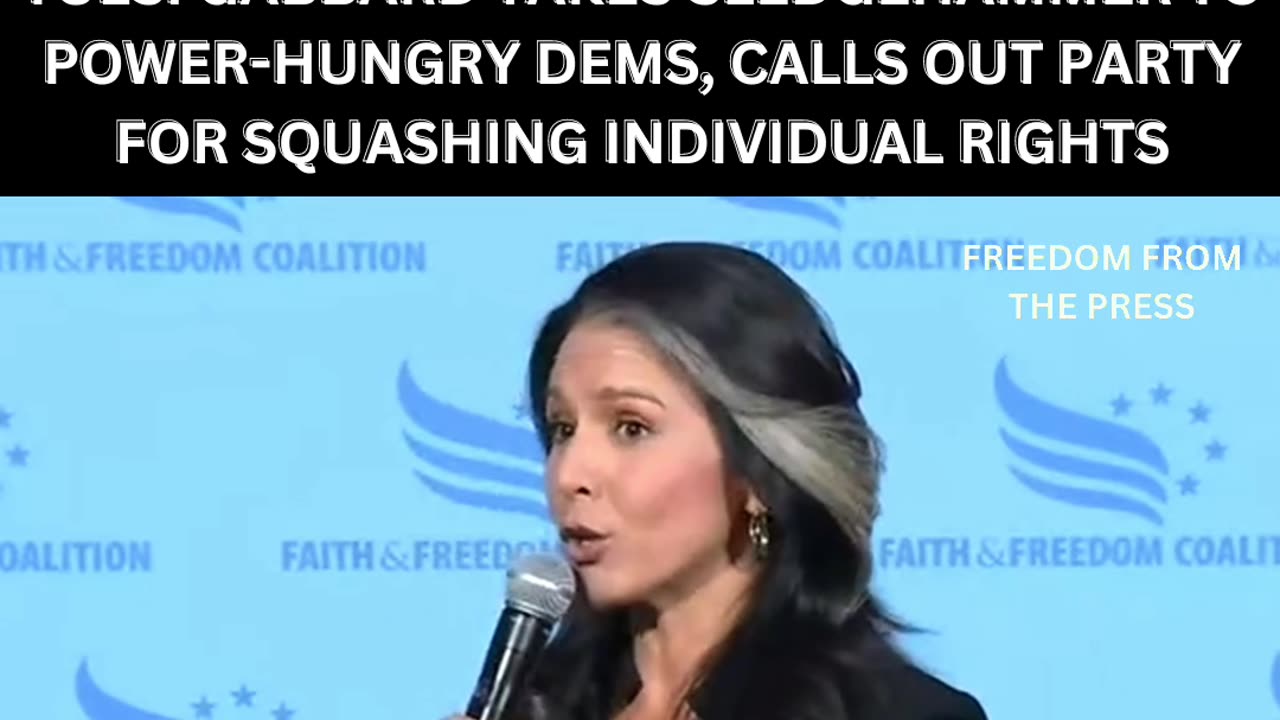 More Democrats need to Show the Courage Tulsi does!