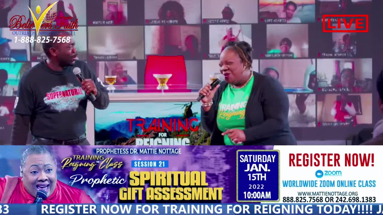 YOUR GIFT SHALL OPEN DOORS OF OPPORTUNITY FOR YOU - MORNING PRAYER | DRS. EDISON & MATTIE NOTTAGE