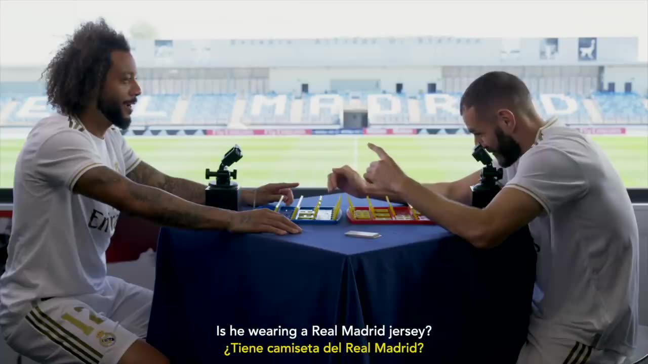 Guess who? karim benzema vs marcelo