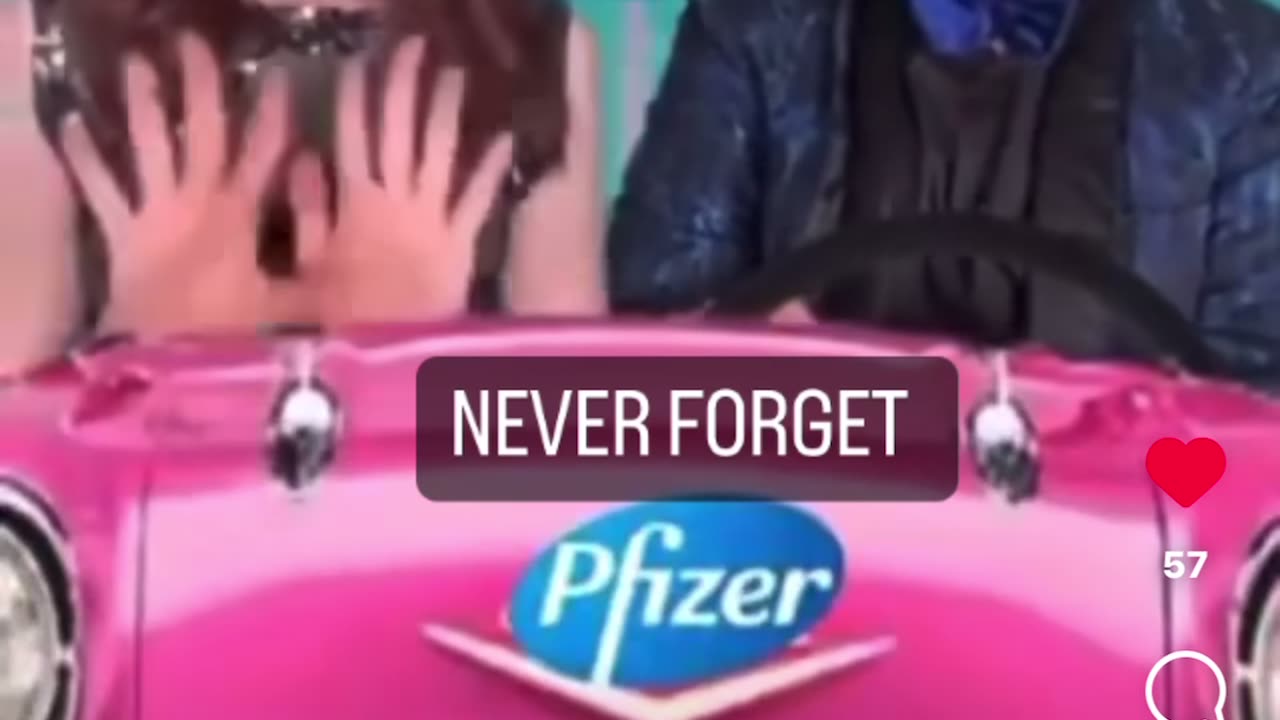 Pfizer girl is back