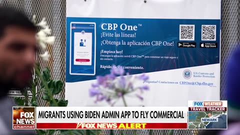 Migrants using Biden admin forms to fly commercial