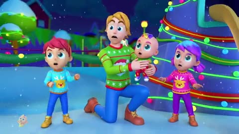 Jingle Bells song Xmas rhyme and carol for children