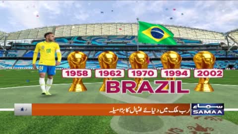 FIFA World Cup 2022 | Brazil 5 times World Champions | SAMAA TV | 17th November 2022