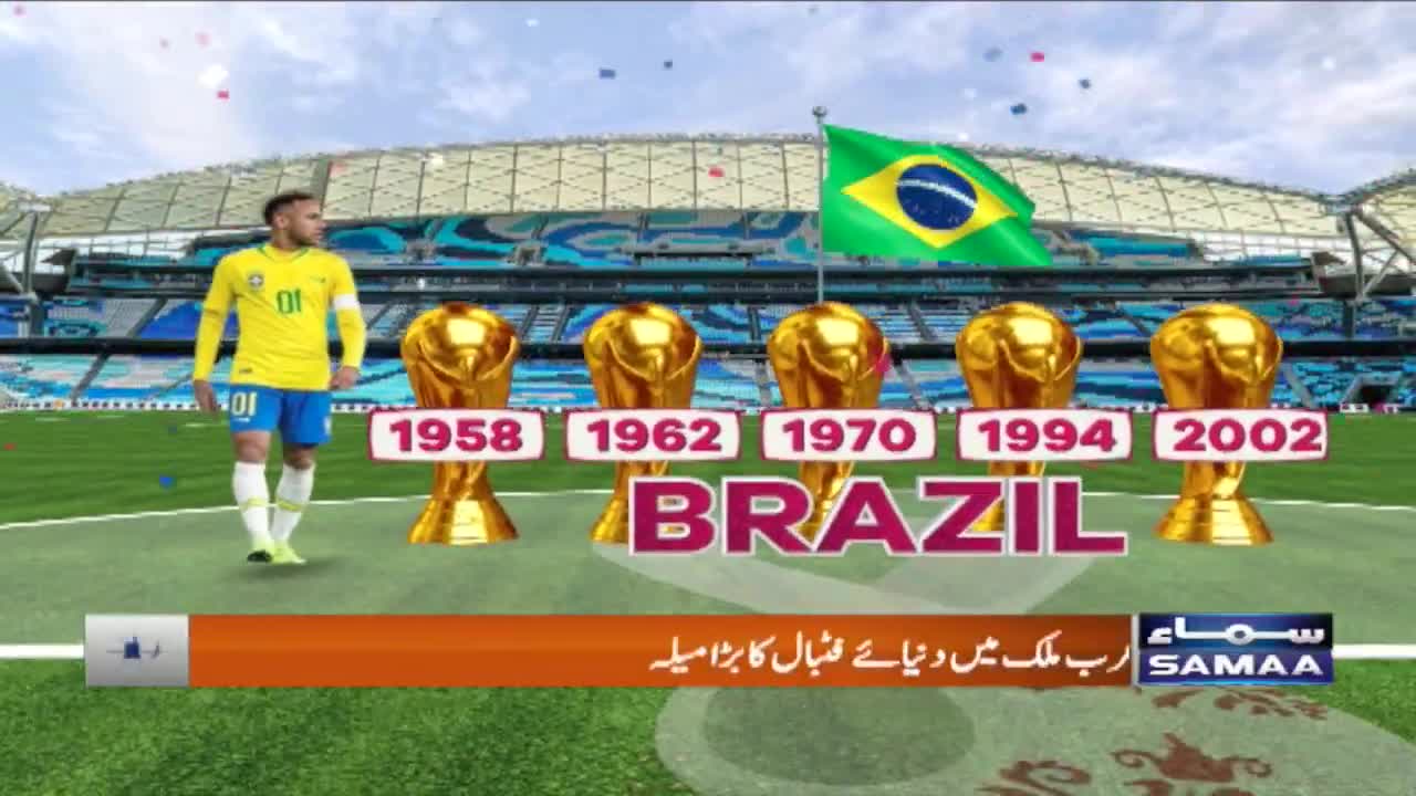 FIFA World Cup 2022 | Brazil 5 times World Champions | SAMAA TV | 17th November 2022