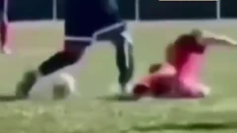 Funny fail in football