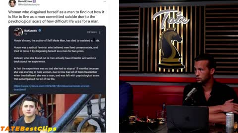 Feminist Disguised as a Man for 2 years Committed Suicide while trying to prove Man life was Easy