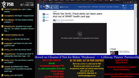 2022-02-28 07:00 EST - Patriots Soapbox AM: with LadyRWB , MykelJaye & DD