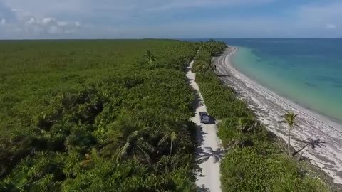 Relax drone view 4k view
