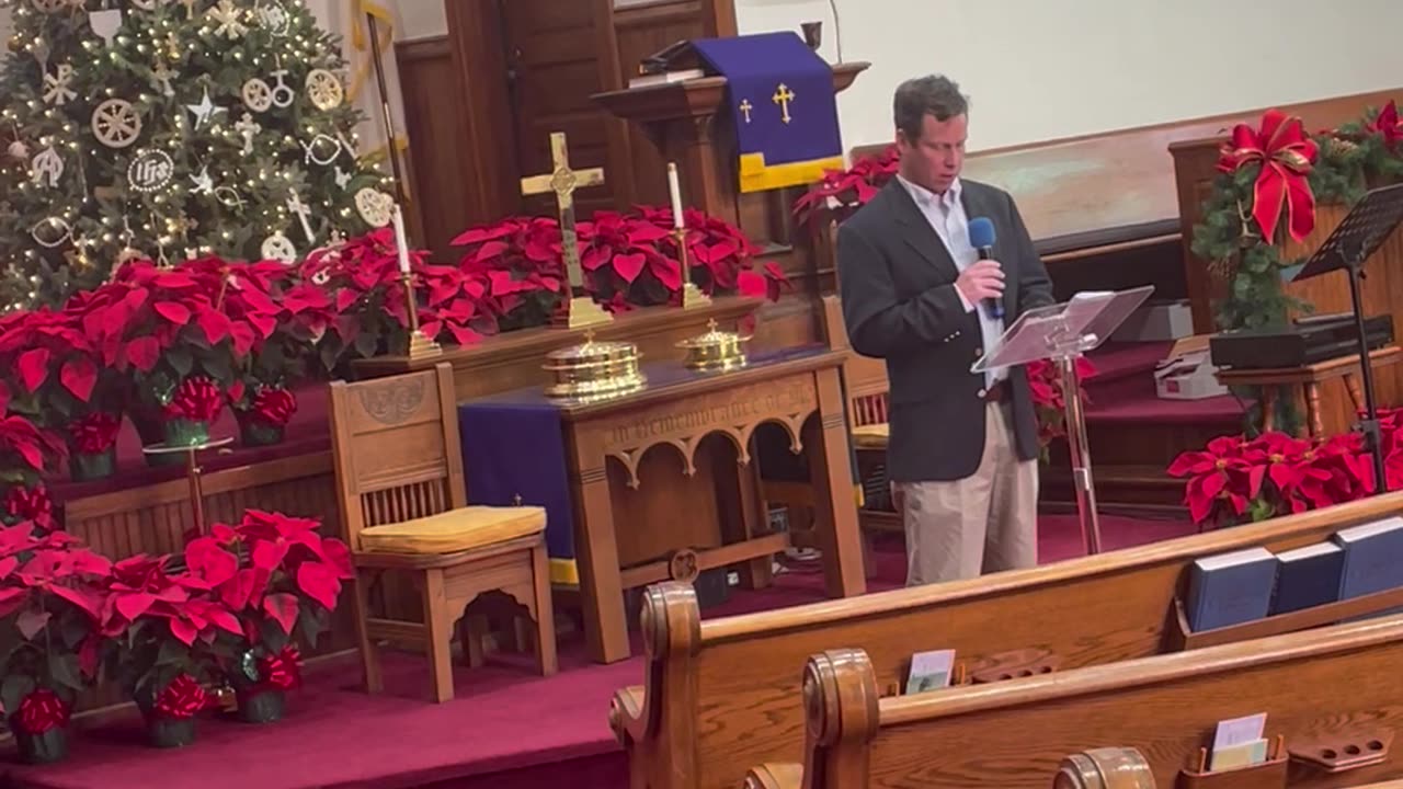 My Cousin Do Vote Today At Church