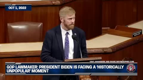 GOP Lawmaker: President Biden Is Facing A ‘Historically Unpopular' Moment
